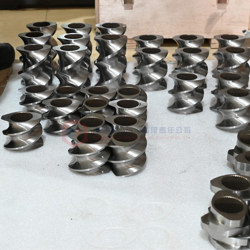 High Wear Resistant Twin Screw Extruder Screw Elements for Compounding & Granulation