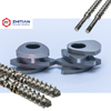 Modular Twin Screw Extruder Screw Elements for Compounding and Processing