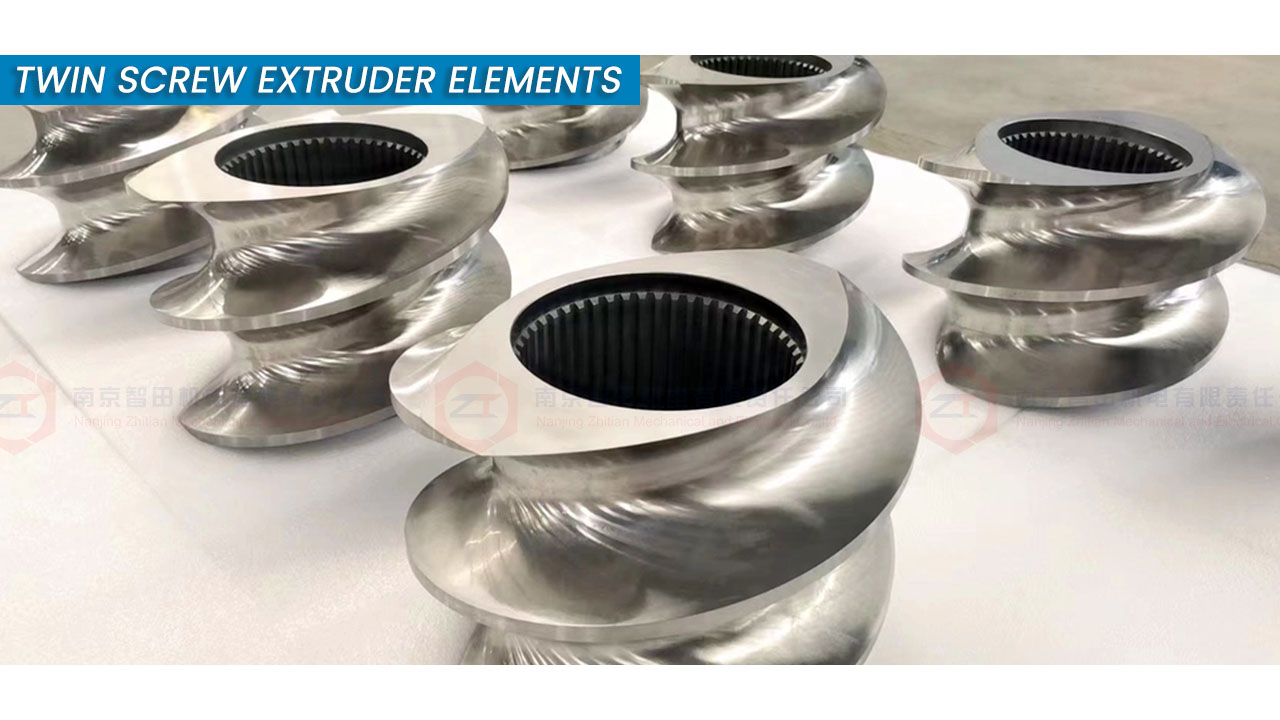 Twin Screw Extruder Screw Elements